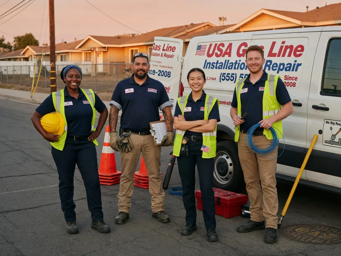 Gas Line Installation company in Piedmont, WV